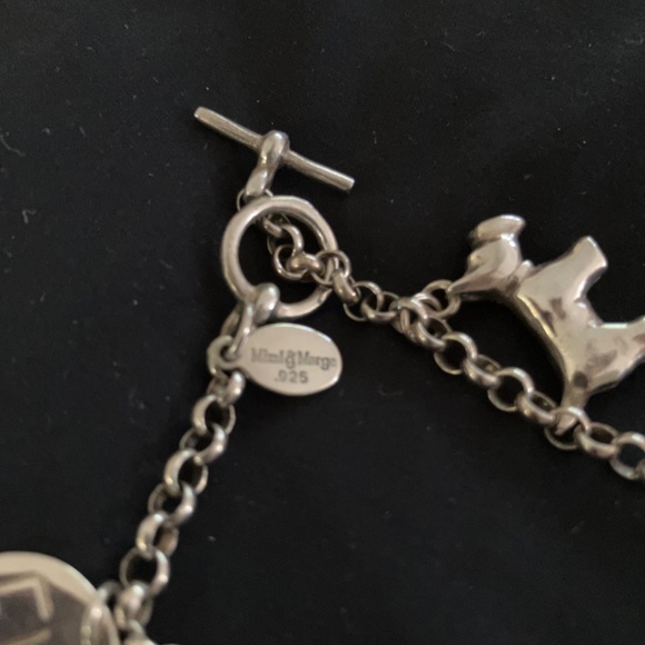 Mimi & Marge Sterling Silver Dog Lover’s Charm Bracelet - Picture 2 of 4